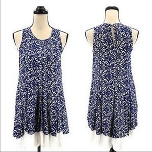Altar’d State Blue Print Dress EUC Large